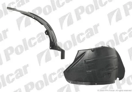 Підкрилок передній лівий CITROEN Jumper 02-06; FIAT Ducato 02-06; PEUGEOT Boxer 02-06 Polcar 5704FL-1