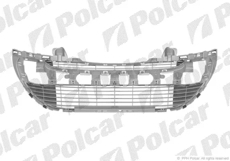 Решітка в бампері | 308, 09.07-04.11 Polcar 571227J