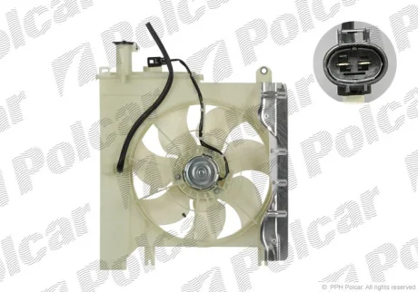 Вентилятори з корпусом / кронштейном | P107/CITR. C1/T.AYGO Polcar 571623W2