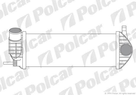Інтеркулер Renault Kangoo 1.5Dci 08- Polcar 6062J8-2