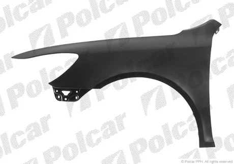 Крило переднє | OCTAVIA II, 08- Polcar 692301J