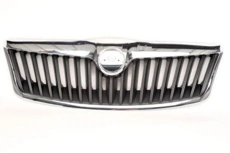 Решітка радіатора Skoda Octavia 09-13 Polcar 692305-Q (фото 1)