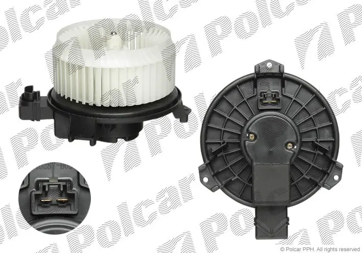 Вентилятор кабіни | T. AURIS / COROLLA / RAV4 / PRIUS / MATRIX Polcar 8148NU2 (фото 1)