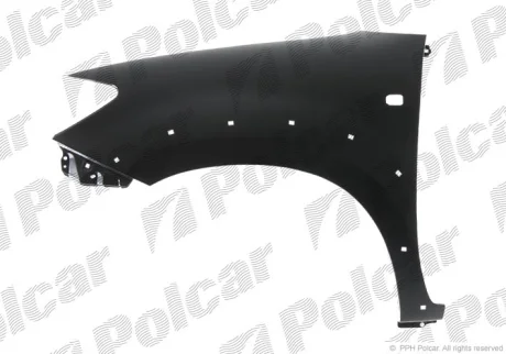 Крило переднє | HILUX, 01.05- Polcar 819201