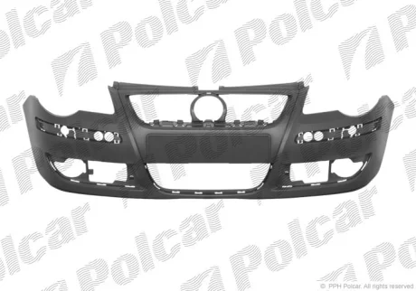 Бампер передній | POLO HB, 04.05-08.09 Polcar 9527071