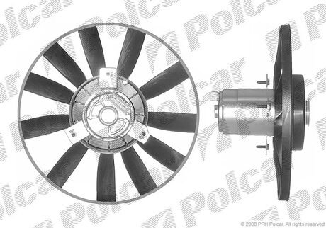 Вентилятор радіатора VW Golf 18 93-/Passat 19TD 91- Polcar 953823U4-Q (фото 1)