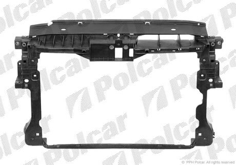 Рамка радіатора VW Tiguan 07-11 Polcar 958504 (фото 1)
