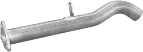 Глушитель, алюм. сталь, середн. часть Mitsubishi Pajero 88-96 3.0i 4x4 2.5TD 4x4 POLMOSTROW 14.209 (фото 1)