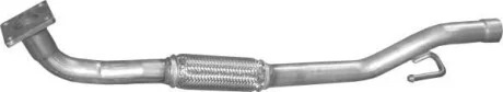 Глушник, нержав сталь, передн част Seat Cordoba/Ibiza 14i 16V ; Skoda Fabia 14i 16V ; VW Polo 1 POLMOSTROW 24.16
