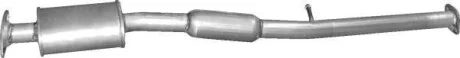 Алюм глушник. сталь, середн. частина Subaru Forester 2.0 4X4 09/02- (46.05) Polmo POLMOSTROW 4605