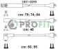 Комплект кабелів високовольтних PROFIT 1801-0099 (фото 1)