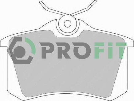Комплект тормозных колодок PROFIT 50000541 (фото 1)