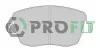 Комплект гальмівних колодок PROFIT 50001419 (фото 1)