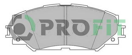 Комплект тормозных колодок PROFIT 50002012