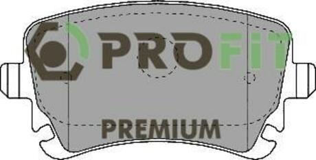 Комплект тормозных колодок PROFIT 50051655