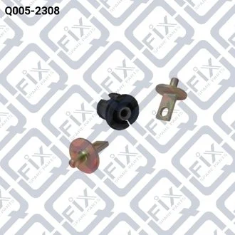 САЙЛЕНТБЛОК ЗАДН ВАЖИЛЯ HONDA CIVIC EU/EP/ES 2001- Q-fix Q0052308