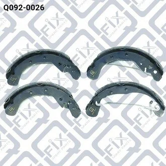 Колодки гальмівні задні Q-fix Q0920026