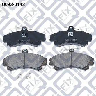 Колодки дискового гальма Q-fix Q0930143