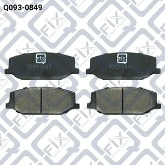 Колодки гальмівні Q-fix Q0930849