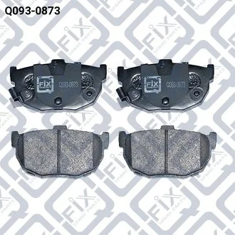 Колодки гальмівні зад Q-fix Q0930873