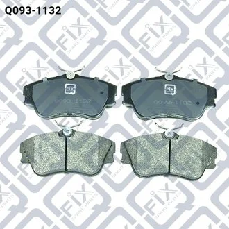 КОЛОДКИ ГАЛЬМІВНІ ПЕРЕДНІ Q-fix Q0931132