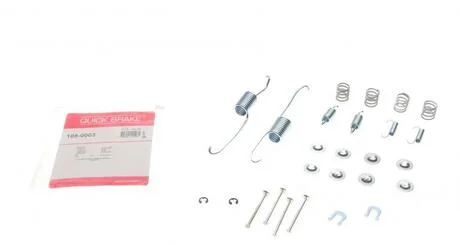 Комплект пружинок колодок стояночного гальма QUICK BRAKE 105-0003