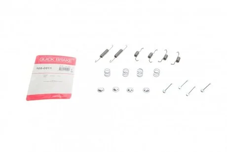 Комплект пружинок колодок стояночного гальма QUICK BRAKE 105-0011
