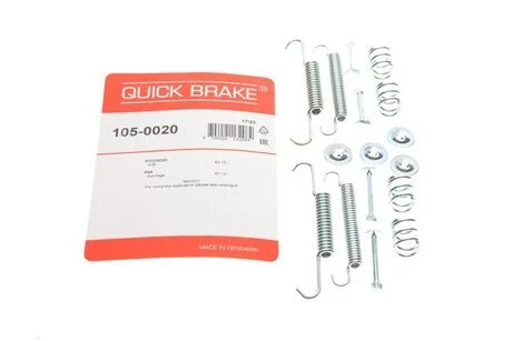 Ремкомплект барабанних гальм. колодок QUICK BRAKE 105-0020
