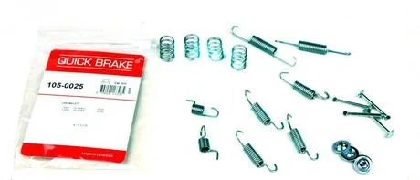 Ремкомплект барабанних гальм. колодок QUICK BRAKE 105-0025