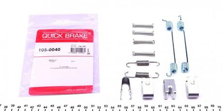 Комплект пружинок QUICK BRAKE 105-0040