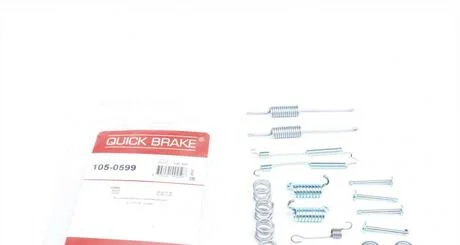 Ремкомплект барабанних гальм. колодок QUICK BRAKE 105-0599