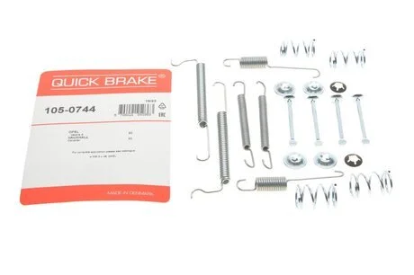 Комплект пружинок колодок стояночного гальма QUICK BRAKE 1050744