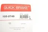 Ремкомплект барабанних гальм. колодок QUICK BRAKE 105-0749 (фото 14)