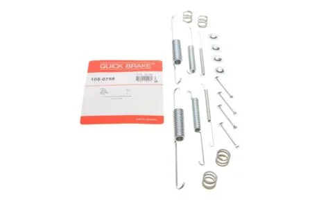 Комплект пружинок колодок стояночного гальма QUICK BRAKE 1050758