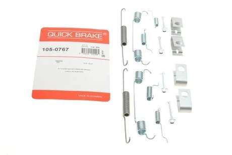 Ремкомплект барабанних гальм. колодок QUICK BRAKE 105-0767