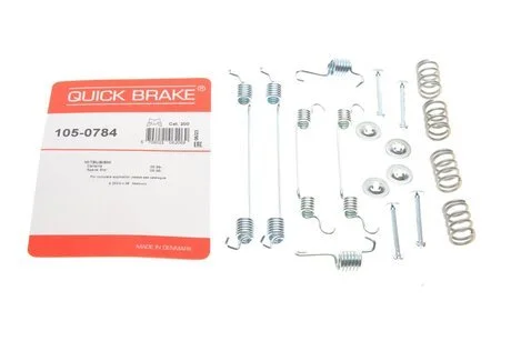Комплект пружинок колодок стояночного гальма QUICK BRAKE 1050784