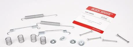 Ремкомплект барабанних гальм. колодок QUICK BRAKE 105-0806
