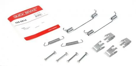 Ремкомплект барабанных тормозов. колодок QUICK BRAKE 105-0814