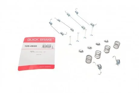 Ремкомплект барабанних гальм. колодок QUICK BRAKE 105-0820