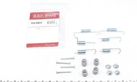 Ремкомплект барабанних гальм. колодок QUICK BRAKE 105-0823