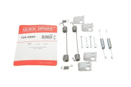 Комплект пружинок колодок стояночного гальма QUICK BRAKE 1050860