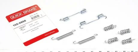 Ремкомплект барабанних гальм. колодок QUICK BRAKE 105-0868