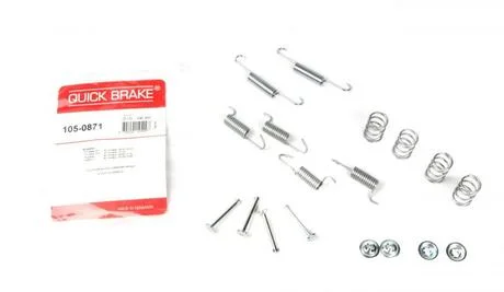 Ремкомплект барабанних гальм. колодок QUICK BRAKE 105-0871