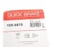 Ремкомплект барабанних гальм. колодок QUICK BRAKE 105-0876 (фото 10)
