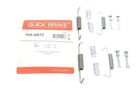 Комплект пружинок колодок стояночного гальма QUICK BRAKE 1050877