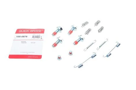 Монтажний комплект барабанних гальмівних колодок QUICK BRAKE 105-0878