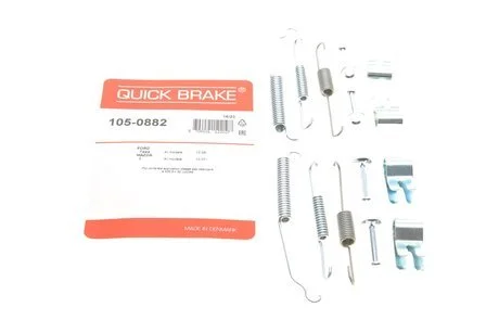 Ремкомплект барабанних гальм. колодок QUICK BRAKE 105-0882