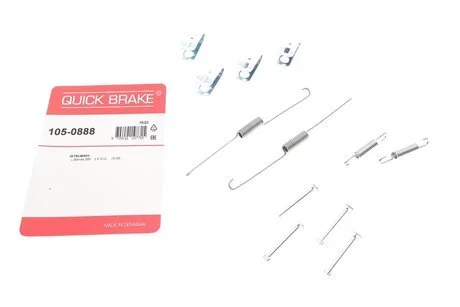 Ремкомплект барабанних гальм. колодок QUICK BRAKE 105-0888