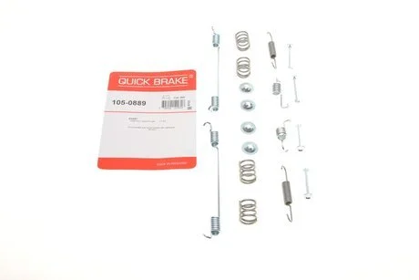 Ремкомплект барабанних гальм. колодок QUICK BRAKE 105-0889