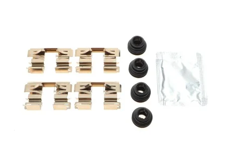 Фото комплект прижимних планок гальмівного супорту QUICK BRAKE 109-0186 Комплект прижимних планок гальмівного супорту QUICK BRAKE 109-0186